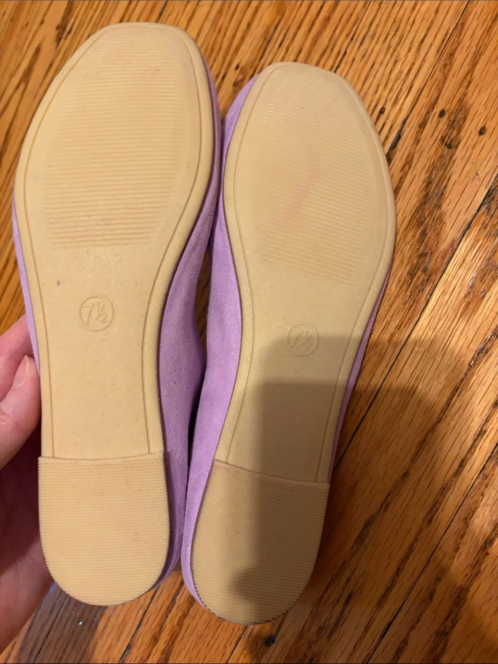 a new day Lavender Ballet Flats with Bow